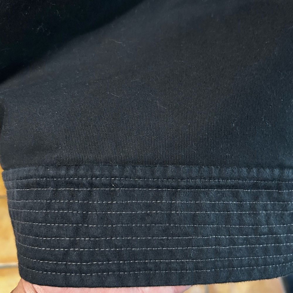 DOUBLE RL canvas faux fur lined Navy deck jacket size Medium - Picture 10 of 12